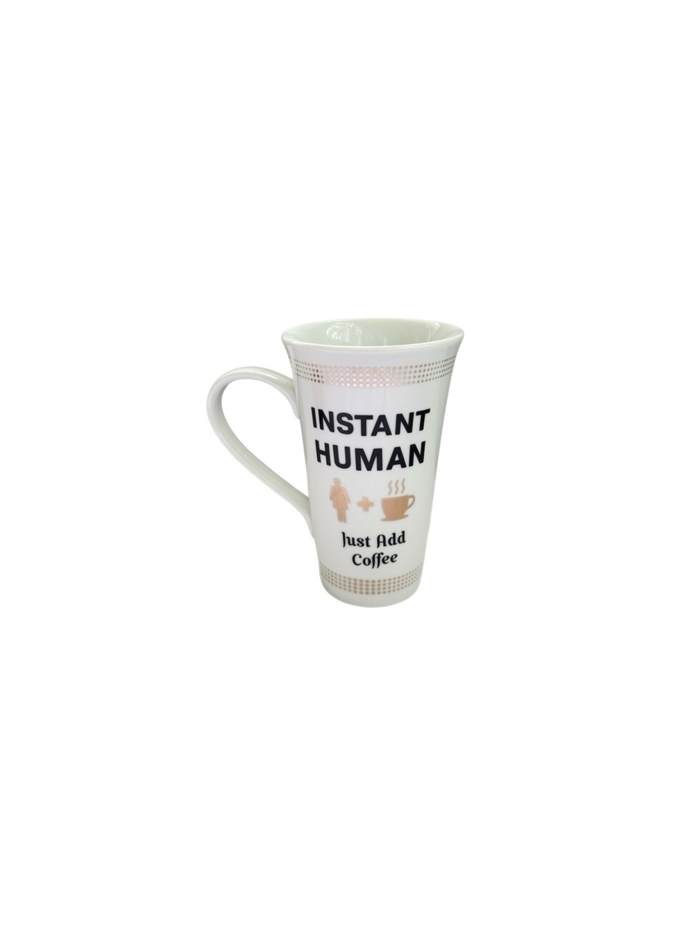 Vintage 222 Fifth Just Add Coffee Extra Large Ceramic Novelty Mug